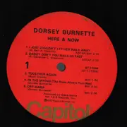 LP - Dorsey Burnette - Here & Now