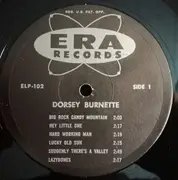 LP - Dorsey Burnette - Dorsey Burnette's Tall Oak Tree - Mono