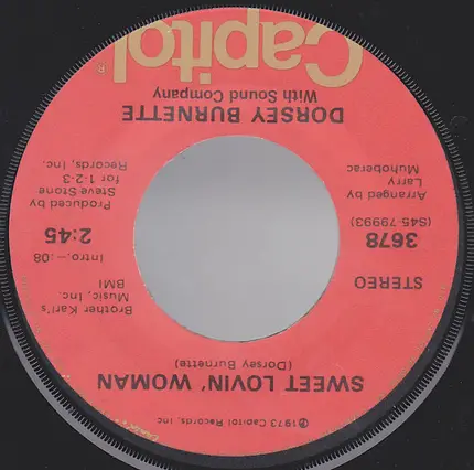 Dorsey Burnette - Darlin' (Don't Come Back)