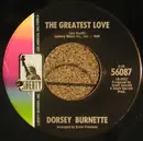 7'' - Dorsey Burnette - The Greatest Love / Thin Little, Simple Little, Plain Little Girl