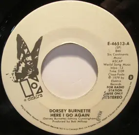 Dorsey Burnette - Here I Go Again / What Would It Profit Me