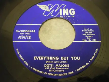 Dotti Malone - I Oughta / Everything But You