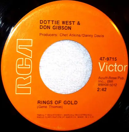 Dottie West & Don Gibson - Rings Of Gold