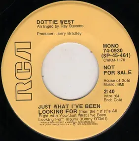 Dottie West - Just What I've Been Looking For