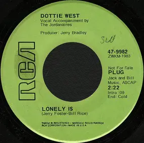 Dottie West - Cancel Tomorrow / Lonely Is