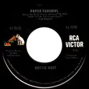 7inch Vinyl Single - Dottie West - Paper Mansions / Someone's Gotta Cry