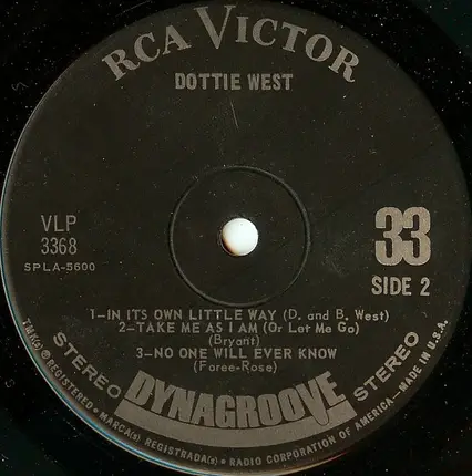 Dottie West - Here Comes My Baby