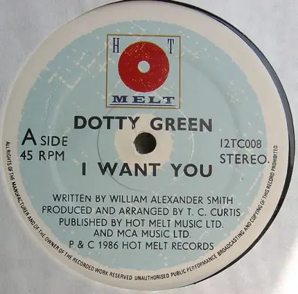 Dotty Green - I Want You