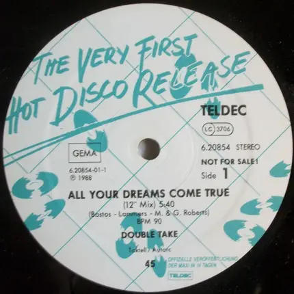 Double Take - All Your Dreams Come True