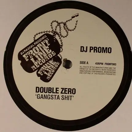 Double Zero - Gangsta Shit / Terminate