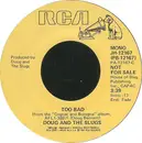 7inch Vinyl Single - Doug And The Slugs - Too Bad
