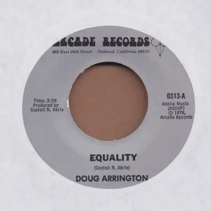 Doug Arrington - Equality / A Nation's Prayer