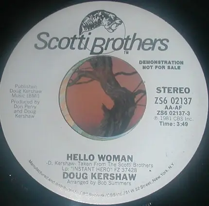 Doug Kershaw - Hello Woman