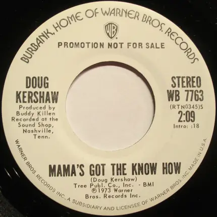 Doug Kershaw - Mama's Got The Know How