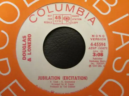 Douglas and Lonero - Jubilation (Excitation)
