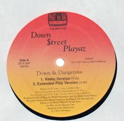 Down Street Playaz - Down & Dangerous