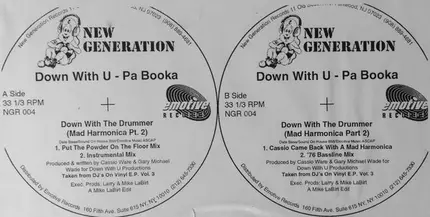 Down With U - Pa Booka - Down With The Drummer (Mad Harmonica Pt. 2)
