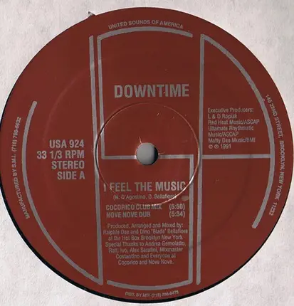 Downtime - I Feel The Music