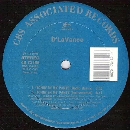 D'LaVance - Itchin' In My Pants