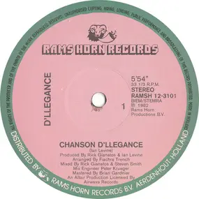 D'llegance - Chanson d'Llegance