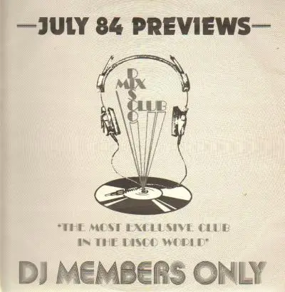 DMC Compilation - July 84 Previews