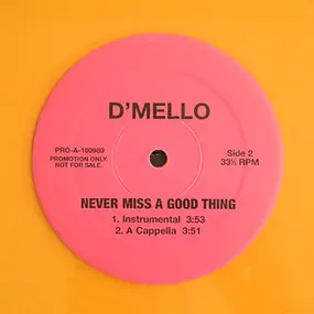 D'Mello - Never Miss A Good Thing