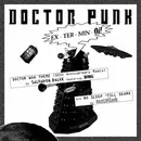 7inch Vinyl Single - DMG / Maninblack - Doctor Punk - Dark Blue Vinyl