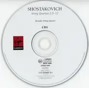 Double CD - Dmitri Shostakovich - String Quartets Nos. 2, 3, 7, 8 & 12