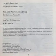 CD - Dmitri Shostakovich - New York Philharmonic , Kurt Masur - Sergei Leiferkus , Yevgeny Yevtushenko , - Symphony No. 13, 'Babi Yar'