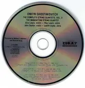 CD - Shostakovich - The Complete String Quartets, Vol. 3: Nos. 6, 7, & 8