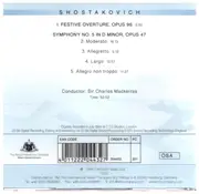 CD - Dmitri Shostakovich - Festive Overture Opus 96 / Symphony No. 5 In D Minor, Opus 47