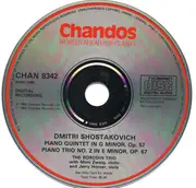 CD - Shostakovich - Piano Quintet (In G Minor Op.57) / Piano Trio No. 2 (In E Minor Op.67)