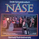 Double LP - Dmitri Shostakovich / G. Rozhdestvensky, Orch. der Moskauer Kammeroper - Die Nase. Gesamtaufnahme / Complete Recording - booklet