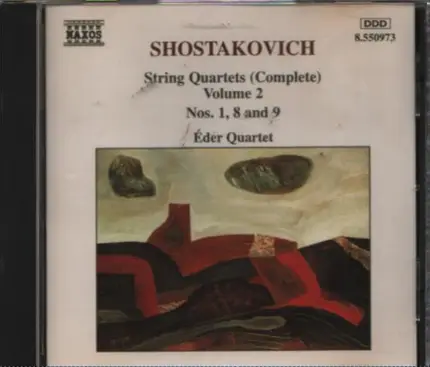 Dmitri Shostakovich , Éder Quartet - String Quartets (Complete) Volume 2 Nos. 1, 8 And 9
