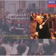 Dmitri Shostakovich , Felix Mendelssohn-Bartholdy , Wiener Philharmoniker , Georg Solti - Shostakovich 5 / Mendelssohn 4