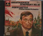 CD - Dmitri Shostakovich , Sir Simon Rattle , Philharmonia Orchestra - Symphony No.10