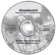CD - Dmitri Shostakovich , Russian National Orchestra , Vladimir Spivakov - Shostakovich: Symphony No. 5 / Symphony No. 9