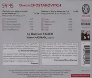 CD - Shostakovich - Quintette Pour Piano Et Cordes / Quatuor N° 8