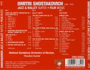 CD-Box - Dmitri Shostakovich , National Symphony Orchestra Of Ukraine , Theodore Kuchar - Jazz & Ballet Suites • Film Music