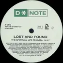 12inch Vinyl Single - D*Note - Lost And Found