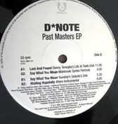D*Note - Past Masters EP