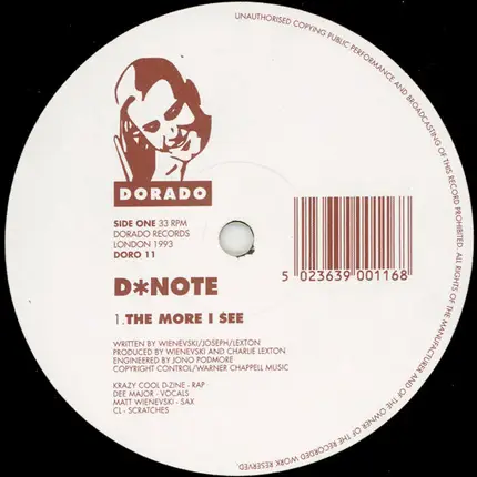D*Note - The More I See