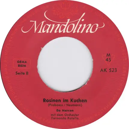 Do Marcon - Skip Du-Bi-Du / Rosinen Im Kuchen