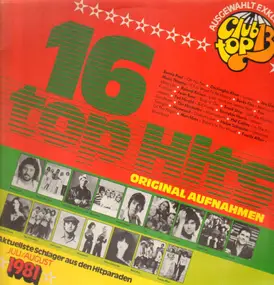 Dschinghis Khan - 16 Top Hits - Aktuellste Schlager Aus Den Hitparaden Juli / August 1981