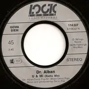 7inch Vinyl Single - Dr. Alban - U & Mi