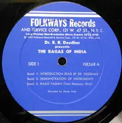 LP - Dr. B. R. Deodhar - The Ragas Of India - incl. booklet