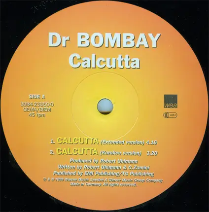 Dr. Bombay - Calcutta