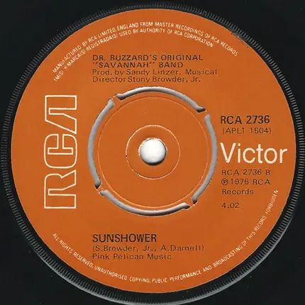 Dr. Buzzard's Original Savannah Band - I'll Play The Fool
