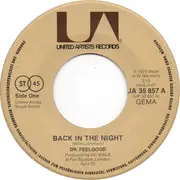 7inch Vinyl Single - Dr. Feelgood - Back In The Night