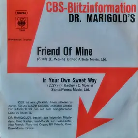 Dr. Marigold's Prescription - Friend Of Mine